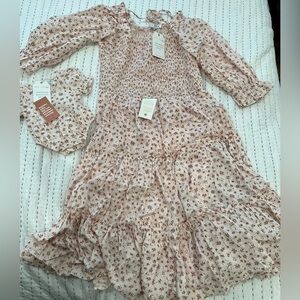 Ivy City Co - Mommy and Me - NWT - XXL dress and 0-3 month onesie